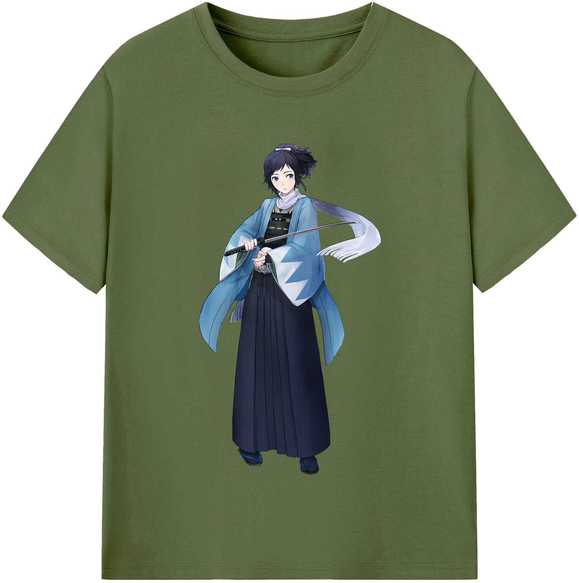 （画像用） 刀剣乱舞 Touken Ranbu 綿100％半袖Tシャツ（フロントプリント）